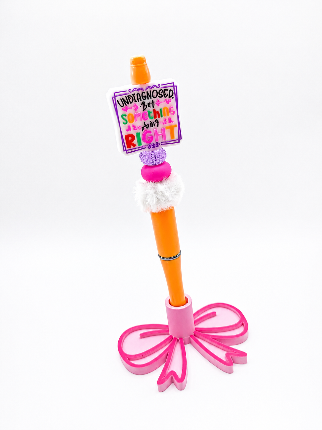 Undiagnosed, But Something Ain't Right Beaded Pen