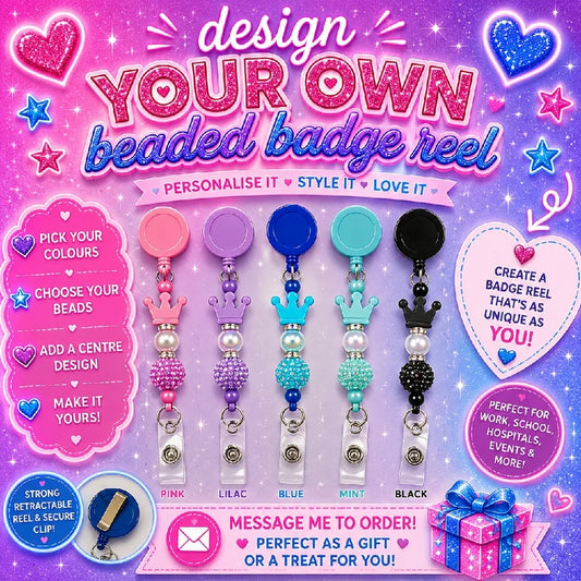 Design Your Own Badge Reel Live