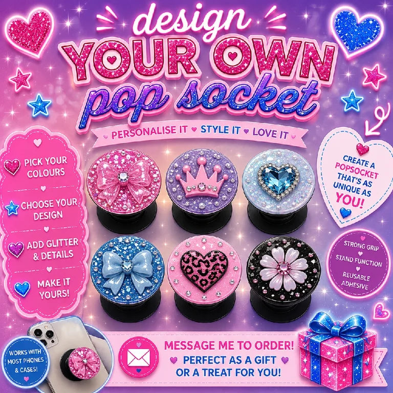 Design Your Own Pop Socket