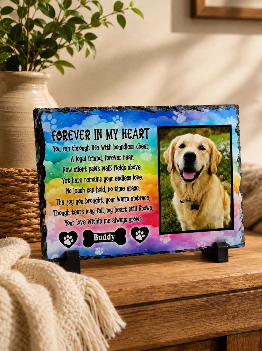 Pet Memorial Slate