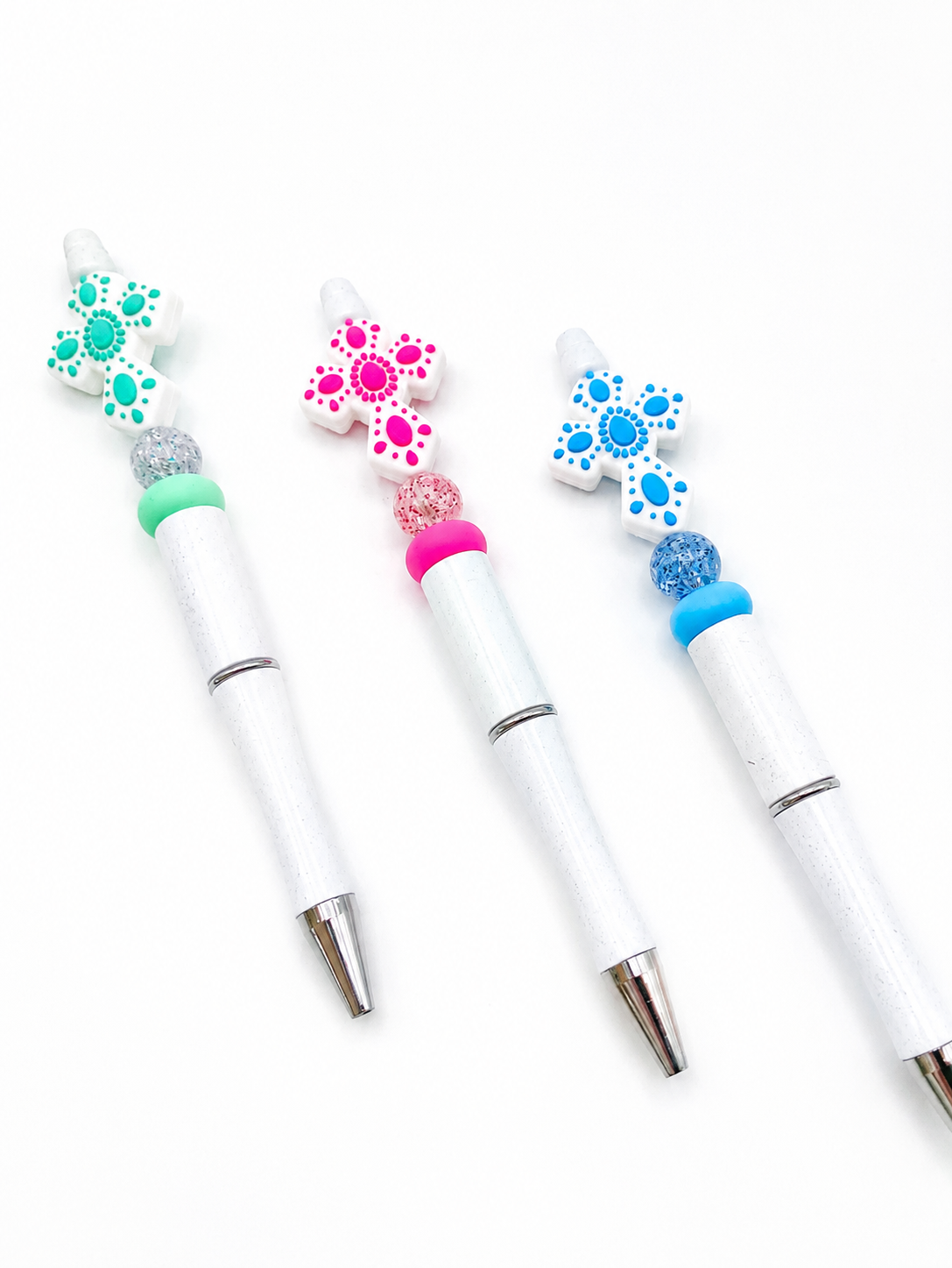 Decorative Cross Beaded Pen