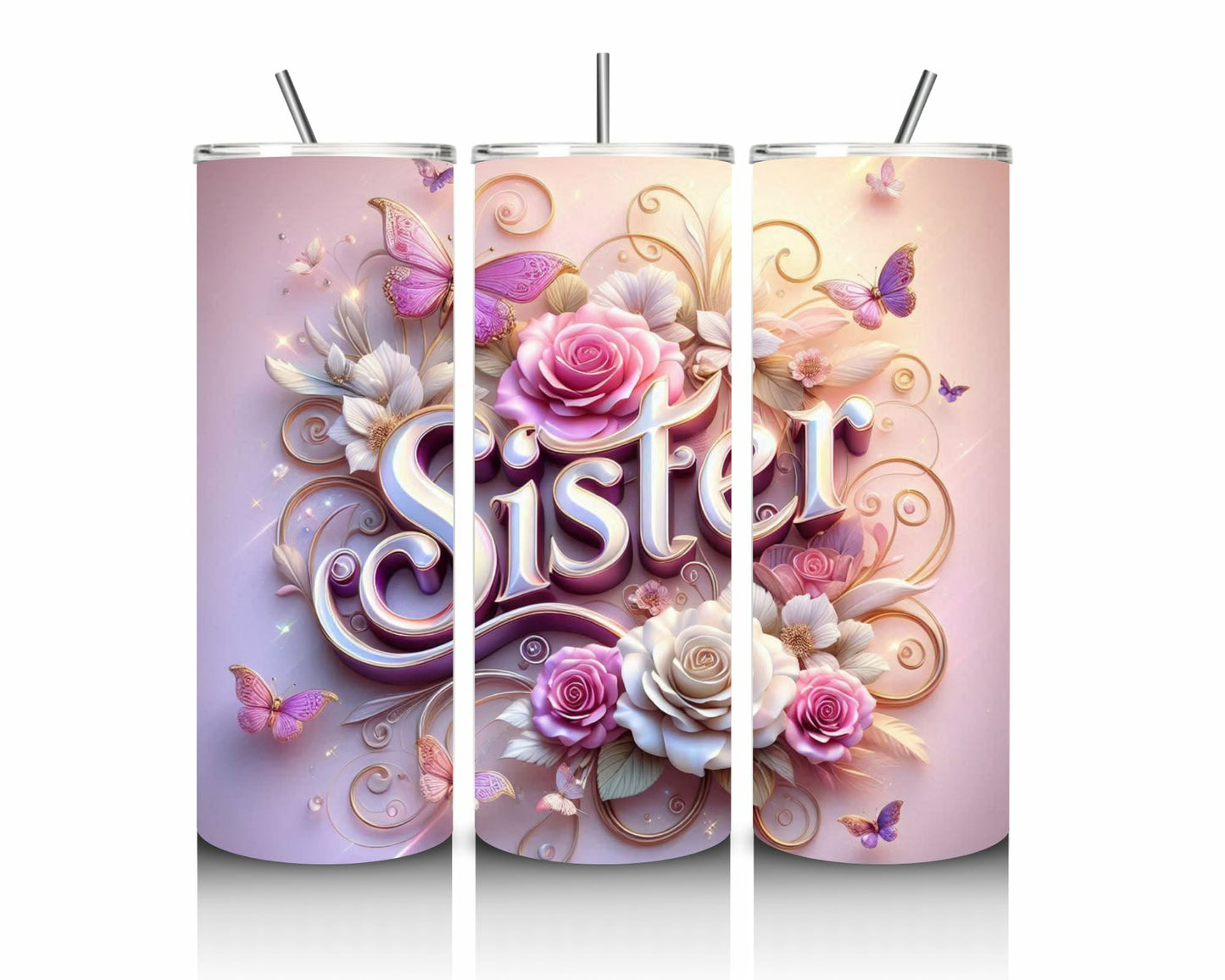 Sister 20oz Stainless Steel Tumbler