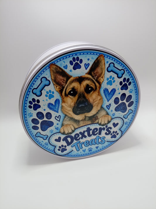 Dog Treat Tin