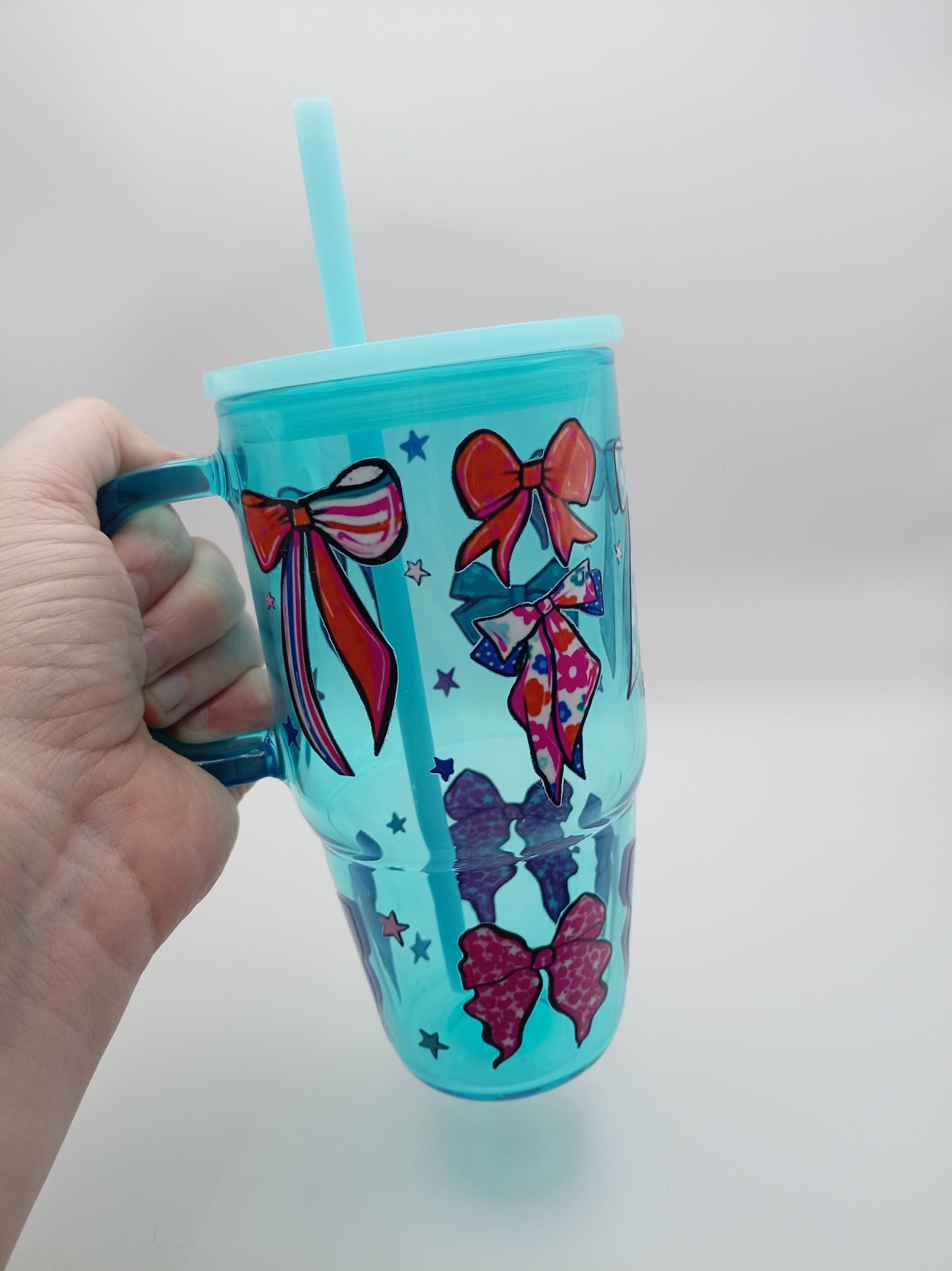 Glass Bow Tumbler